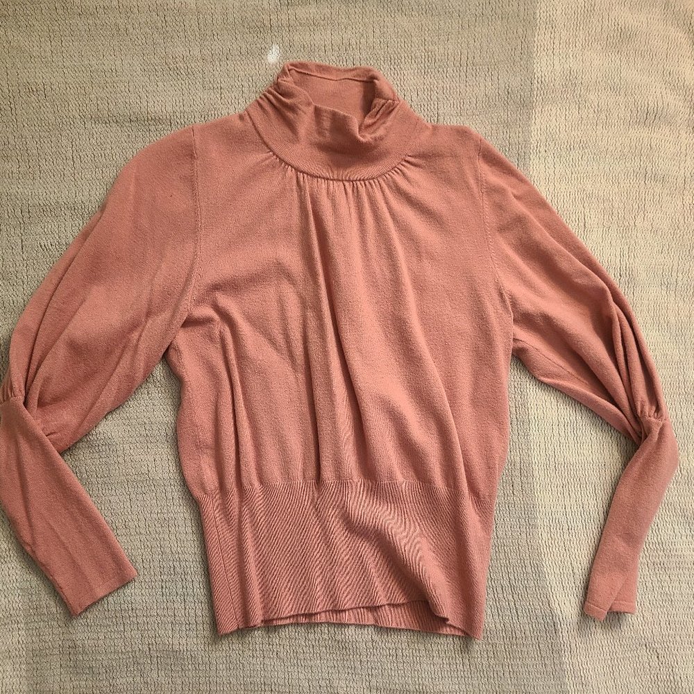 Super Soft Mauve Turtleneck sweater